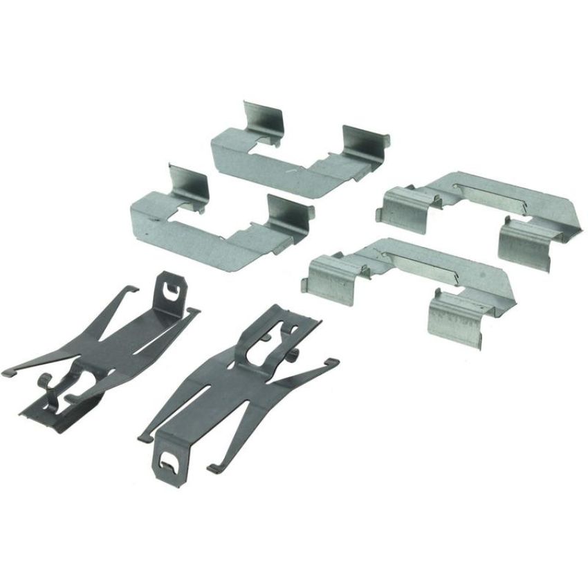 CENTRIC PARTS 104.07270 Posi Quiet Semi-Metallic Brake Pads with Hardware