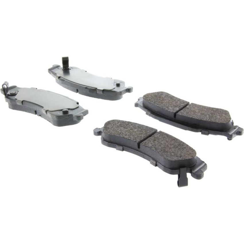 CENTRIC PARTS 104.07290 Posi Quiet Semi-Metallic Brake Pads with Hardware