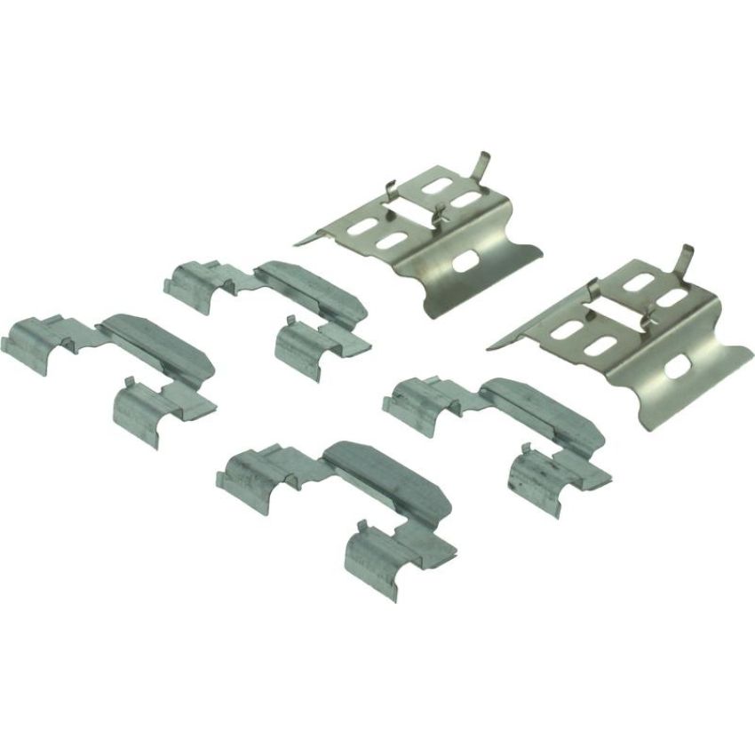 CENTRIC PARTS 104.07290 Posi Quiet Semi-Metallic Brake Pads with Hardware