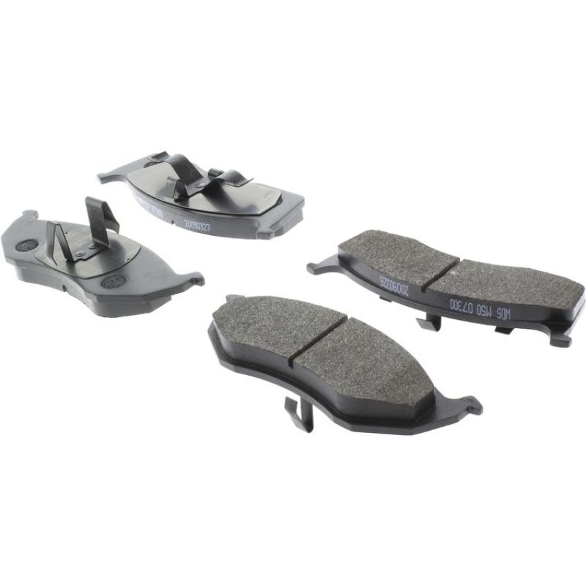 CENTRIC PARTS 104.07300 Posi Quiet Semi-Metallic Brake Pads with Hardware