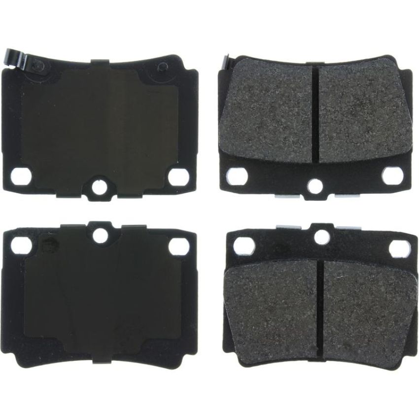 CENTRIC PARTS 104.07330 Posi Quiet Semi-Metallic Brake Pads with Hardware