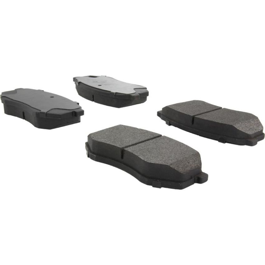 CENTRIC PARTS 104.07350 Posi Quiet Semi-Metallic Brake Pads with Hardware