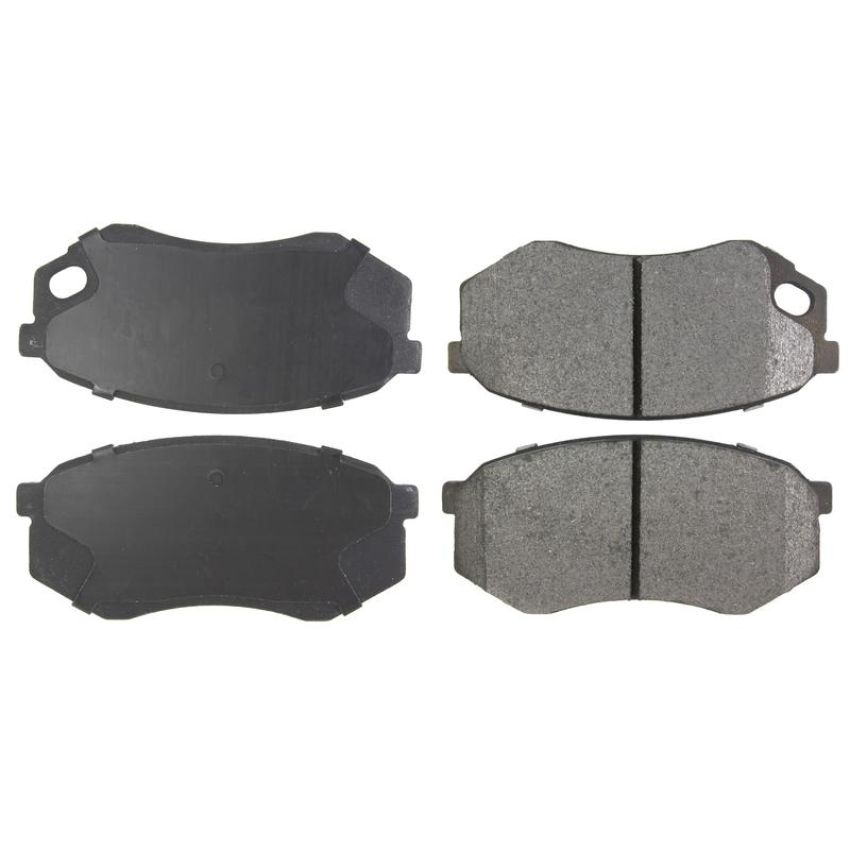 CENTRIC PARTS 104.07350 Posi Quiet Semi-Metallic Brake Pads with Hardware