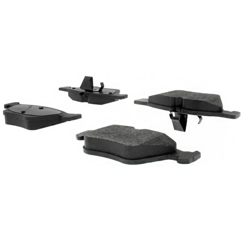 CENTRIC PARTS 104.07400 Posi Quiet Semi-Metallic Brake Pads with Hardware
