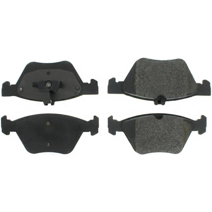 CENTRIC PARTS 104.07400 Posi Quiet Semi-Metallic Brake Pads with Hardware