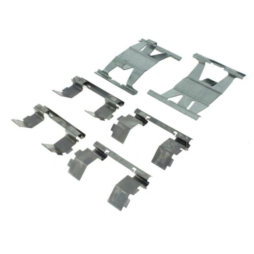 CENTRIC PARTS 104.07480 Posi Quiet Semi-Metallic Brake Pads with Hardware