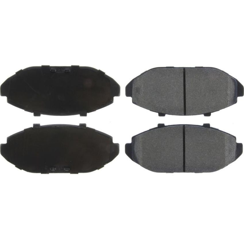 CENTRIC PARTS 104.07480 Posi Quiet Semi-Metallic Brake Pads with Hardware