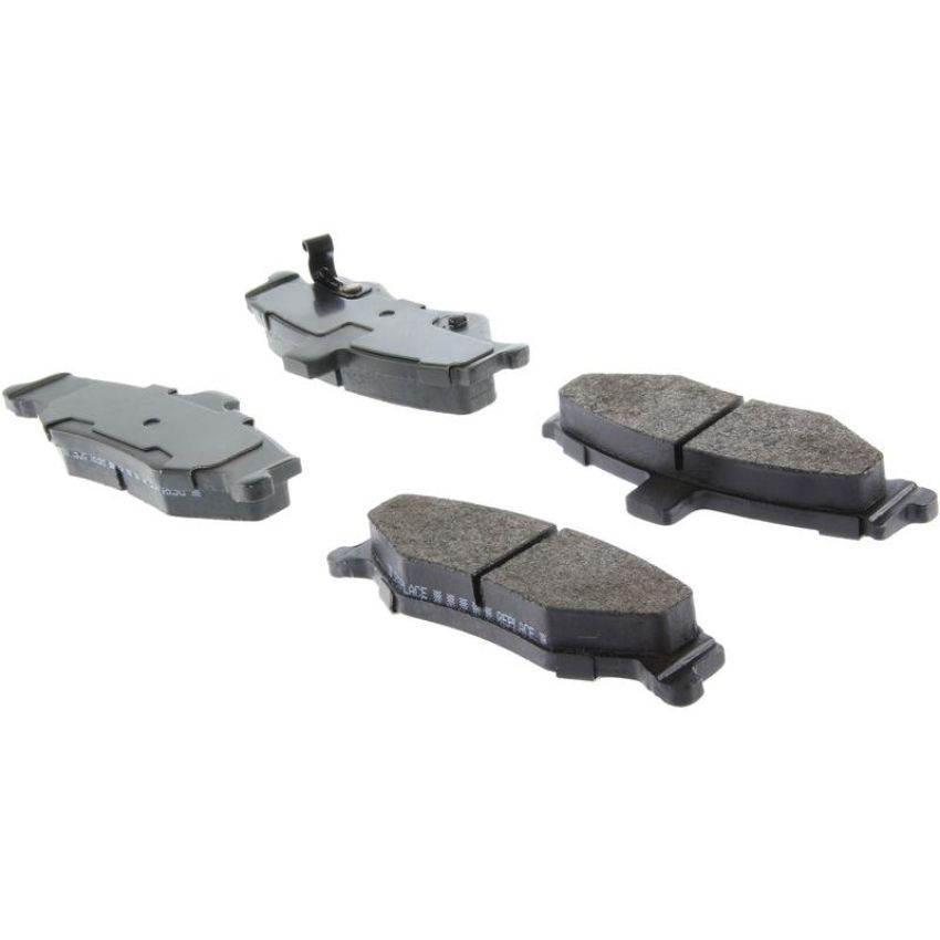 CENTRIC PARTS 104.07500 Posi Quiet Semi-Metallic Brake Pads with Hardware