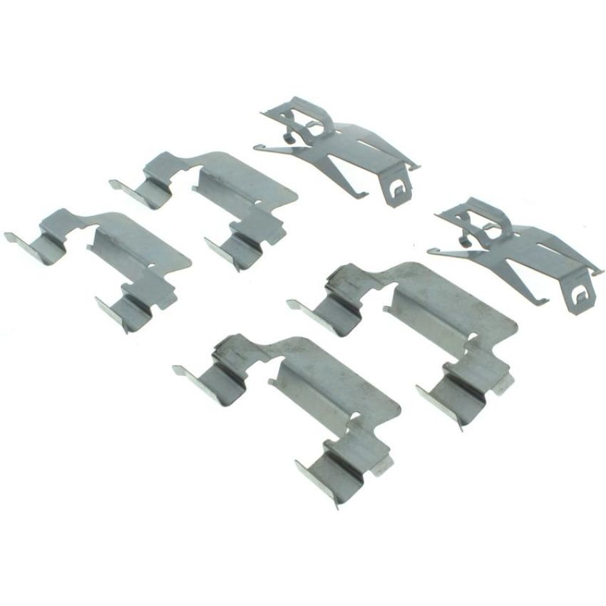 CENTRIC PARTS 104.07500 Posi Quiet Semi-Metallic Brake Pads with Hardware