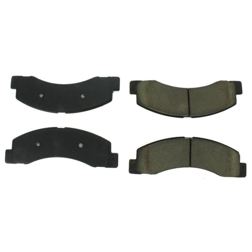CENTRIC PARTS 104.07560 Posi Quiet Semi-Metallic Brake Pads with Hardware