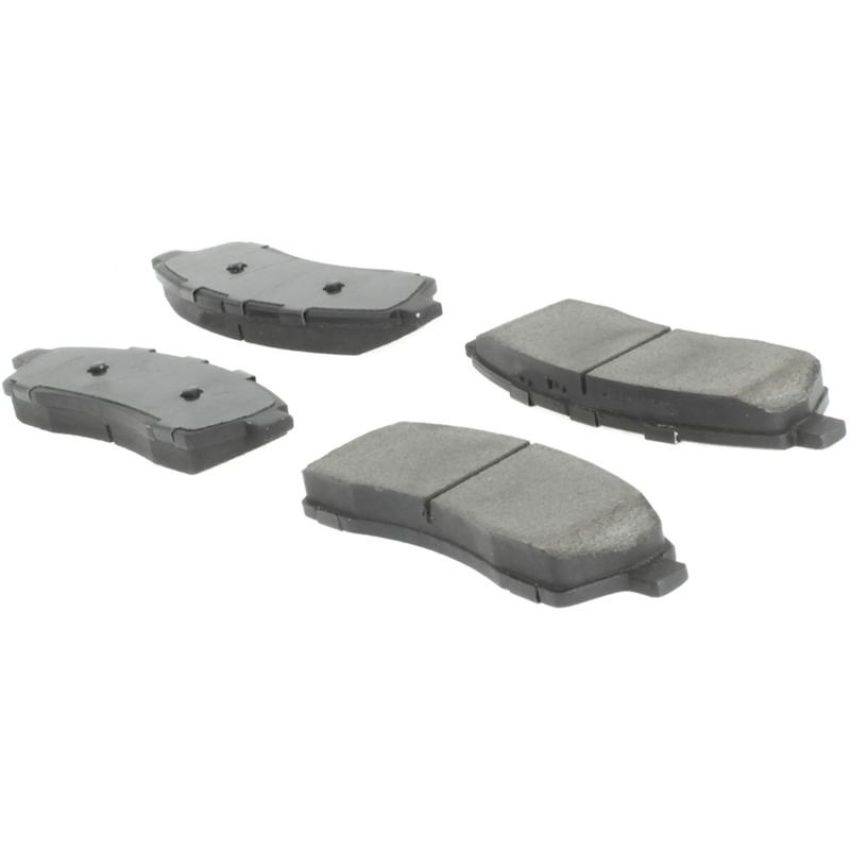 CENTRIC PARTS 104.07570 Posi Quiet Semi-Metallic Brake Pads with Hardware