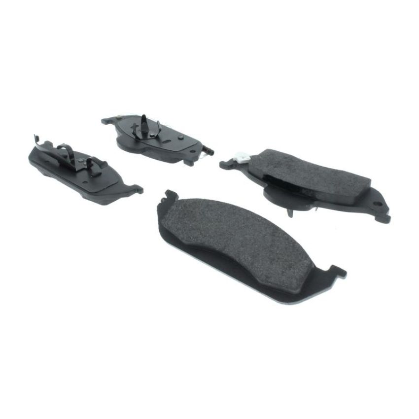 CENTRIC PARTS 104.07600 Posi Quiet Semi-Metallic Brake Pads with Hardware