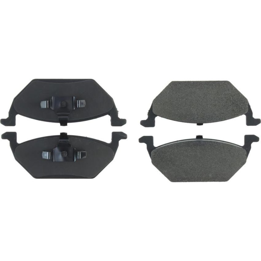 CENTRIC PARTS 104.07680 Posi Quiet Semi-Metallic Brake Pads with Hardware