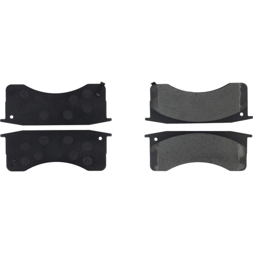 CENTRIC PARTS 104.07690 Posi Quiet Semi-Metallic Brake Pads with Hardware
