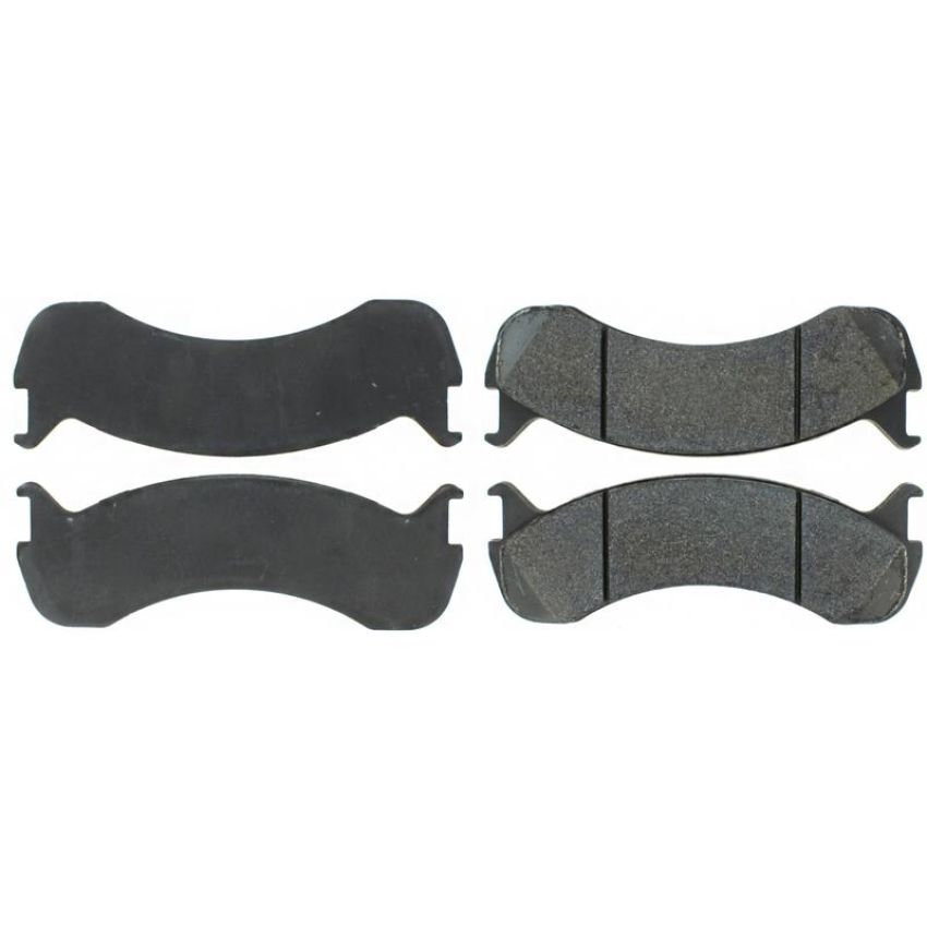 CENTRIC PARTS 104.07860 Posi Quiet Semi-Metallic Brake Pads with Hardware