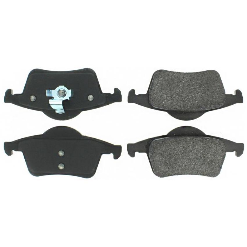 CENTRIC PARTS 104.07950 Posi Quiet Semi-Metallic Brake Pads with Hardware