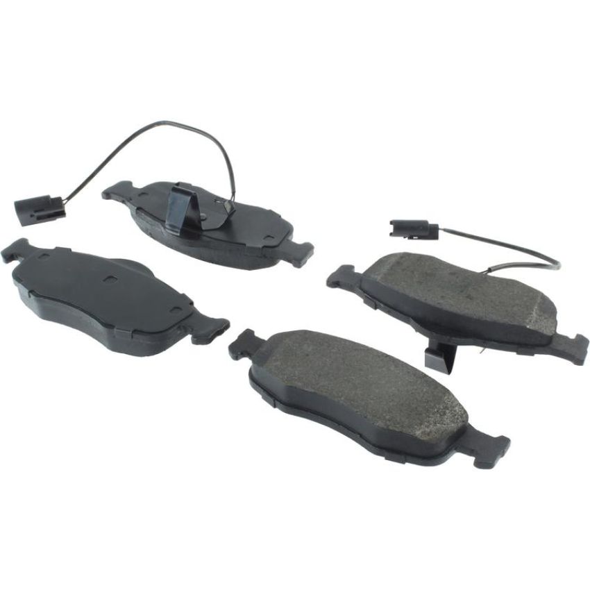 CENTRIC PARTS 104.08010 Posi Quiet Semi-Metallic Brake Pads with Hardware