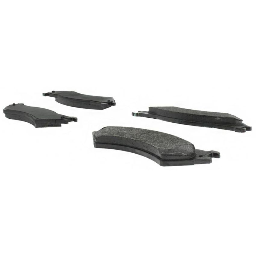 CENTRIC PARTS 104.08020 Posi Quiet Semi-Metallic Brake Pads with Hardware