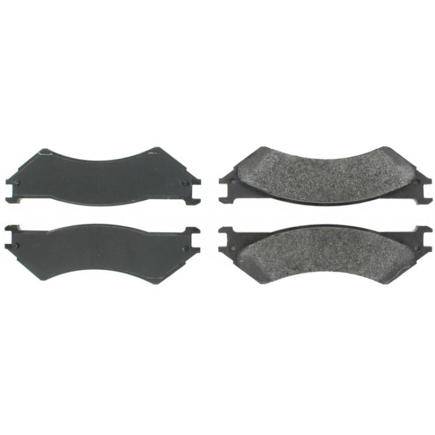 CENTRIC PARTS 104.08020 Posi Quiet Semi-Metallic Brake Pads with Hardware