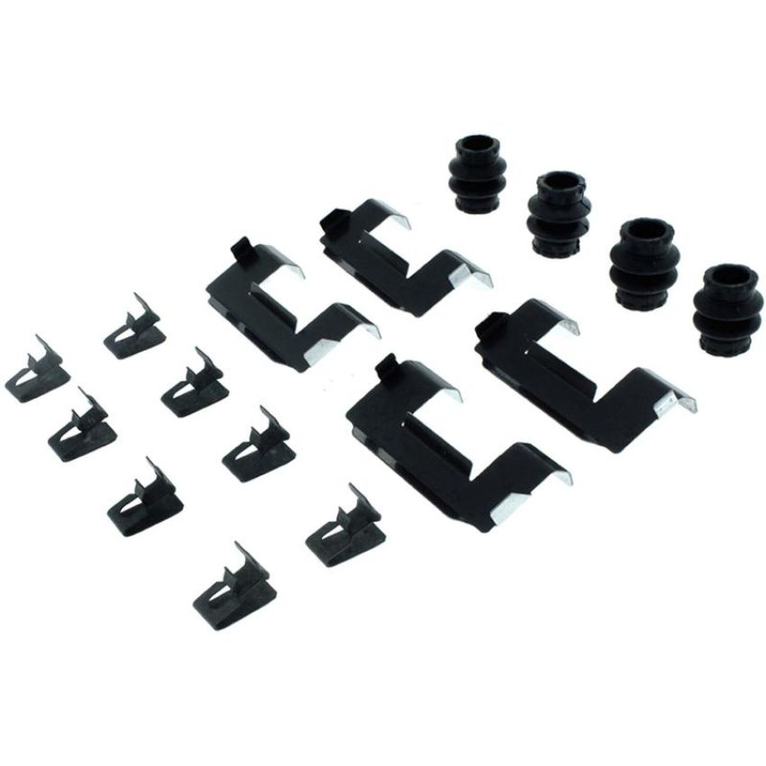 CENTRIC PARTS 104.08050 Posi Quiet Semi-Metallic Brake Pads with Hardware