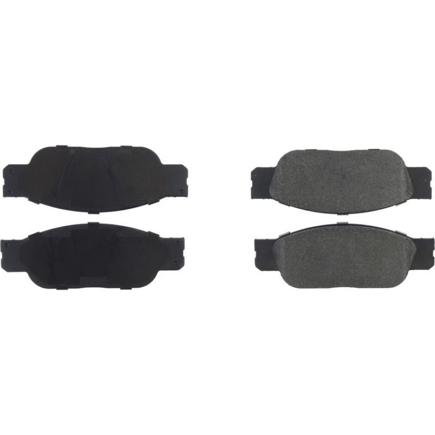 CENTRIC PARTS 104.08050 Posi Quiet Semi-Metallic Brake Pads with Hardware