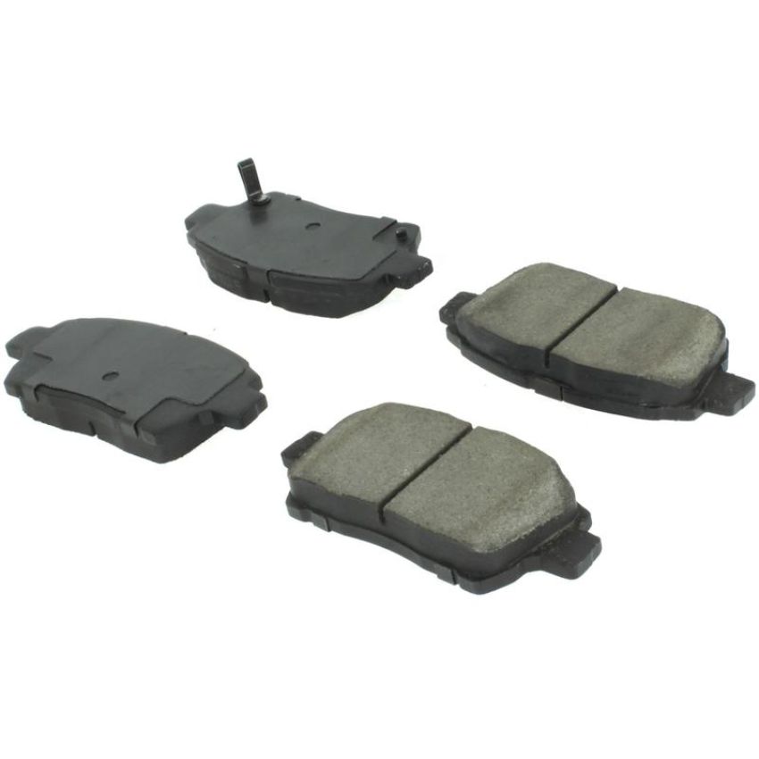 CENTRIC PARTS 104.08220 Posi Quiet Semi-Metallic Brake Pads with Hardware