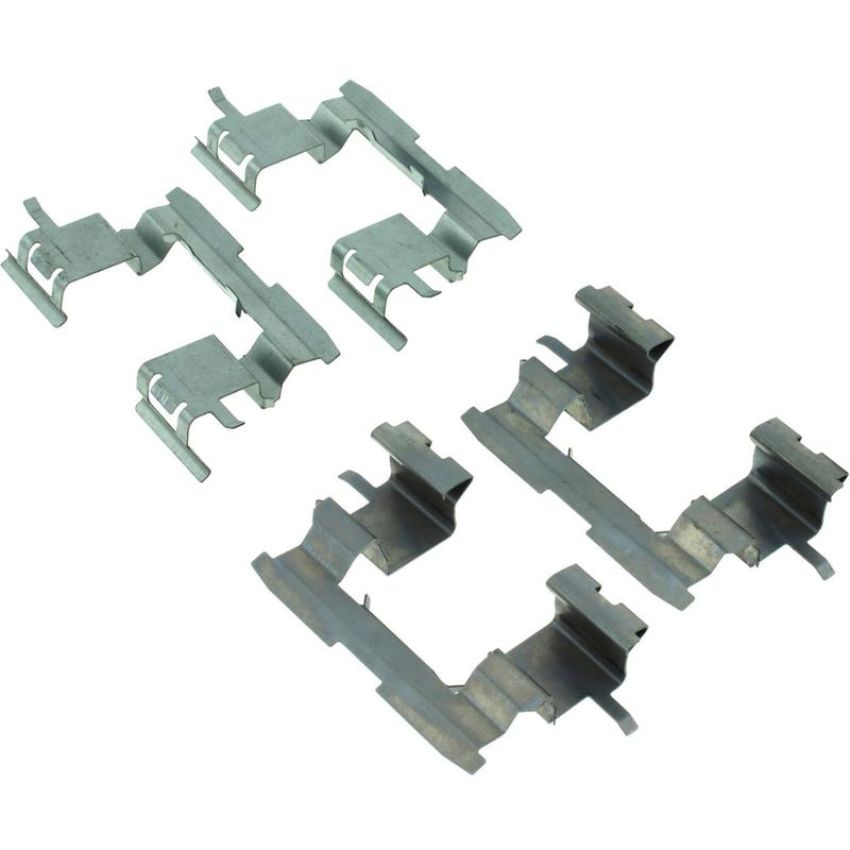 CENTRIC PARTS 104.08220 Posi Quiet Semi-Metallic Brake Pads with Hardware