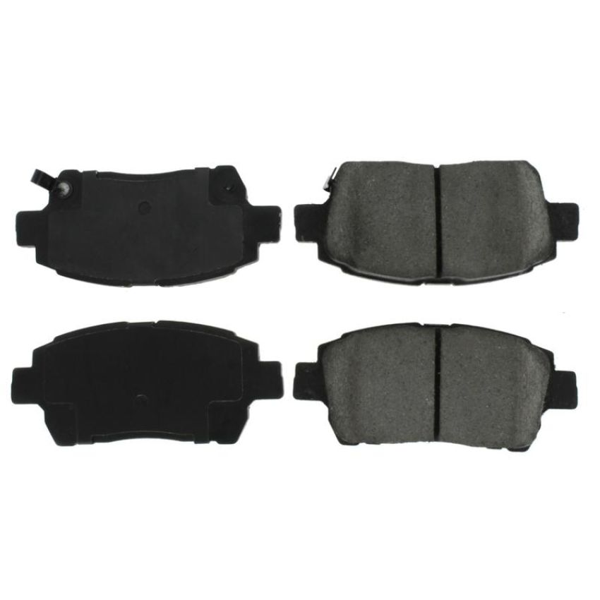 CENTRIC PARTS 104.08221 Posi Quiet Semi-Metallic Brake Pads with Hardware