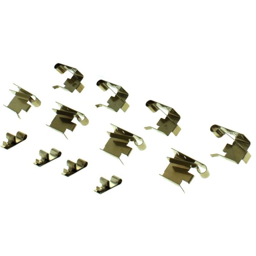 CENTRIC PARTS 104.08250 Posi Quiet Semi-Metallic Brake Pads with Hardware