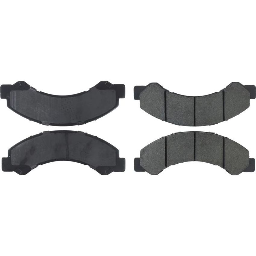 CENTRIC PARTS 104.08250 Posi Quiet Semi-Metallic Brake Pads with Hardware