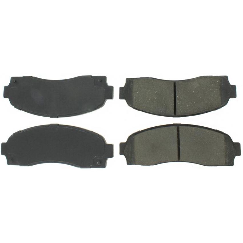 CENTRIC PARTS 104.08330 Posi Quiet Semi-Metallic Brake Pads with Hardware