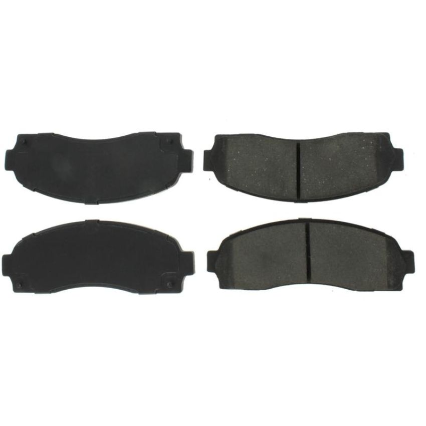 CENTRIC PARTS 104.08331 Posi Quiet Semi-Metallic Brake Pads with Hardware