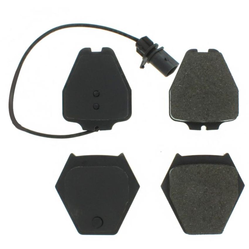 CENTRIC PARTS 104.08390 Posi Quiet Semi-Metallic Brake Pads with Hardware