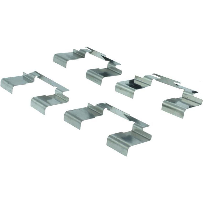 CENTRIC PARTS 104.08411 Posi Quiet Semi-Metallic Brake Pads with Hardware