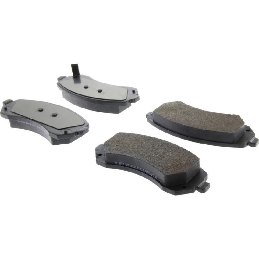 CENTRIC PARTS 104.08440 Posi Quiet Semi-Metallic Brake Pads with Hardware