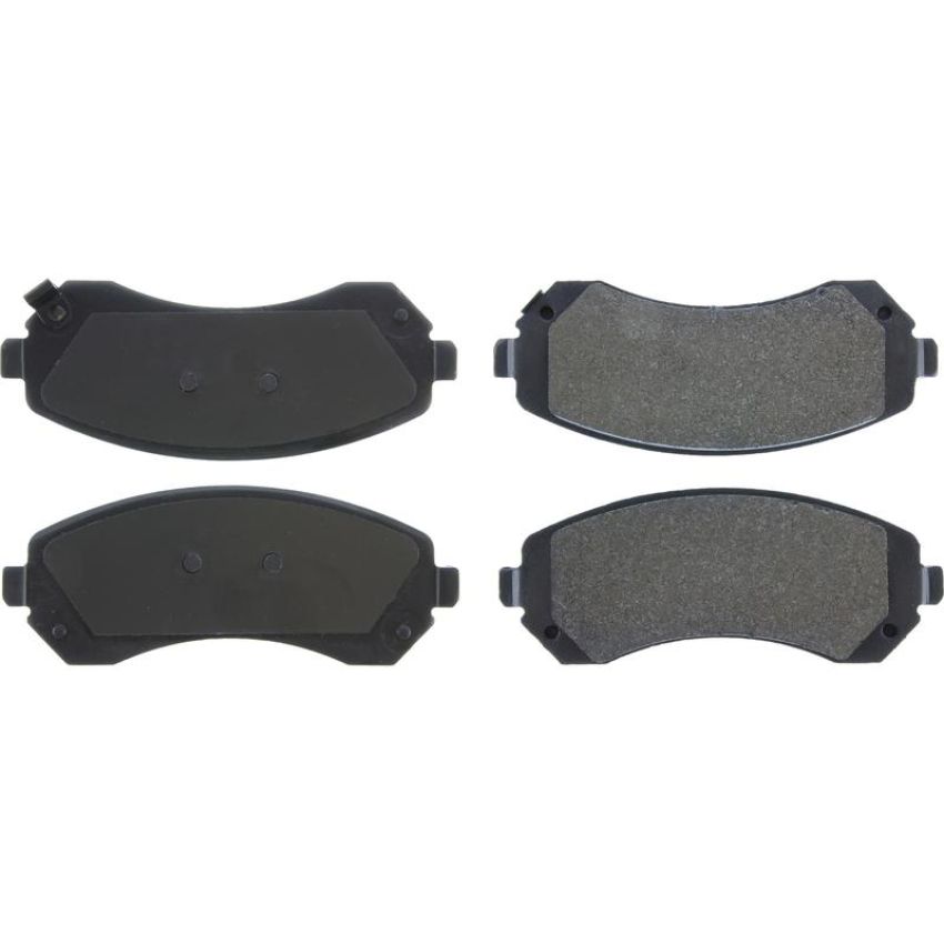 CENTRIC PARTS 104.08440 Posi Quiet Semi-Metallic Brake Pads with Hardware