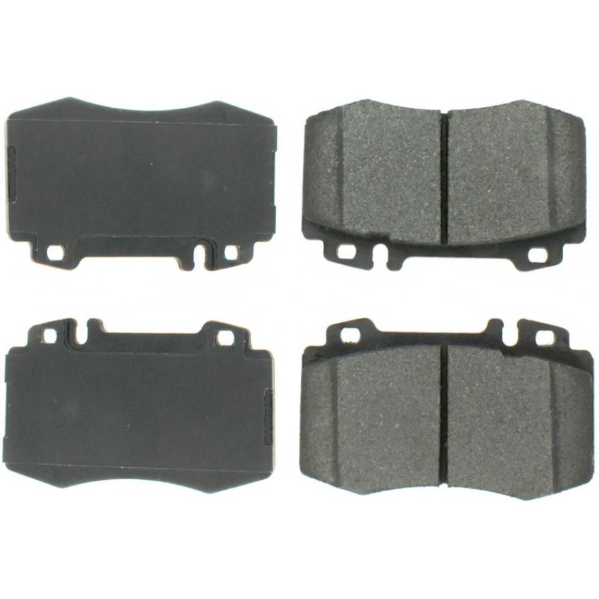 CENTRIC PARTS 104.08470 Posi Quiet Semi-Metallic Brake Pads with Hardware