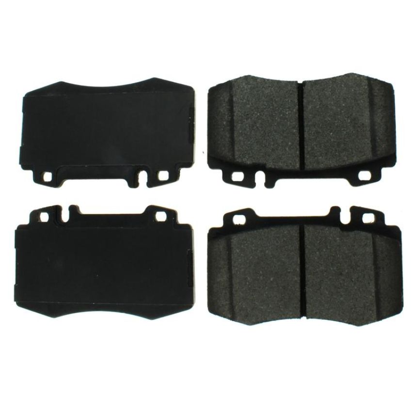 CENTRIC PARTS 104.08472 Posi Quiet Semi-Metallic Brake Pads with Hardware