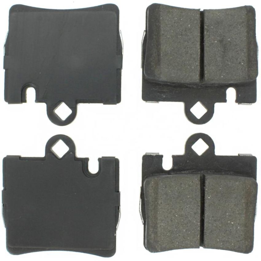 CENTRIC PARTS 104.08480 Posi Quiet Semi-Metallic Brake Pads with Hardware