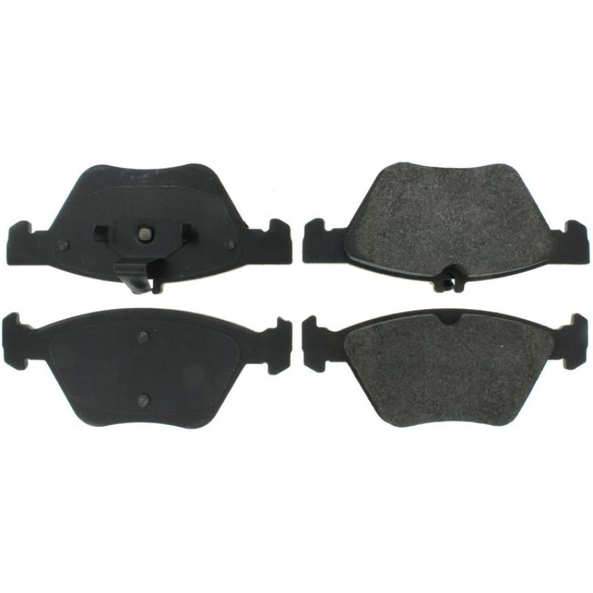 CENTRIC PARTS 104.08531 Posi Quiet Semi-Metallic Brake Pads with Hardware