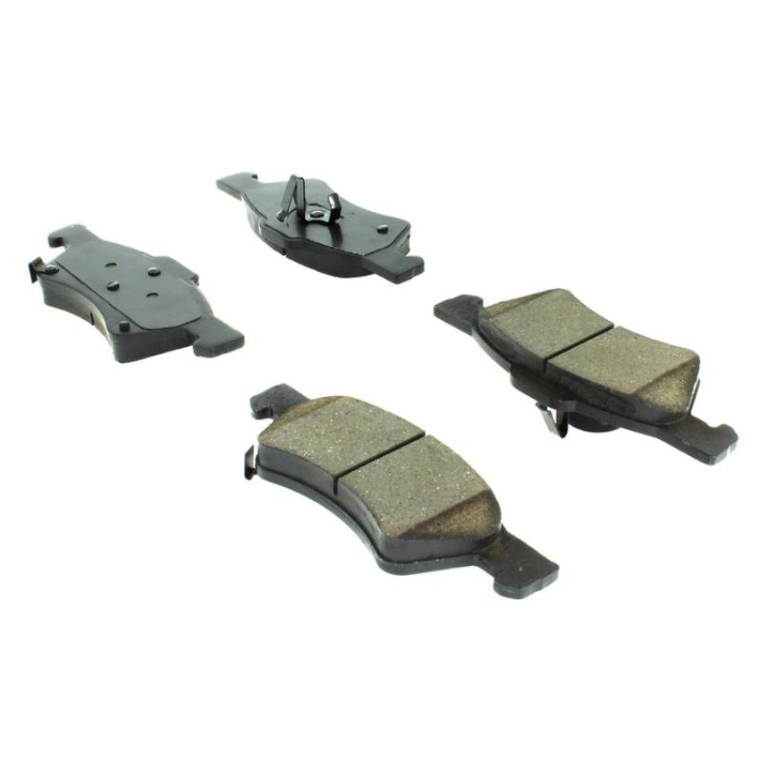 CENTRIC PARTS 104.08570 Posi Quiet Semi-Metallic Brake Pads with Hardware