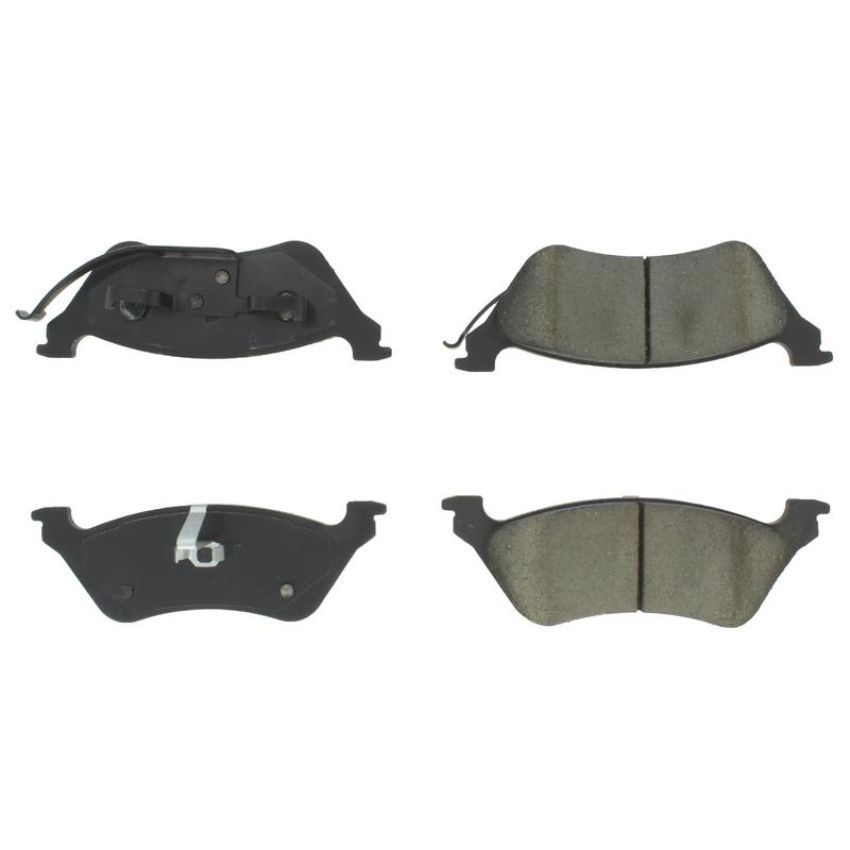 CENTRIC PARTS 104.08580 Posi Quiet Semi-Metallic Brake Pads