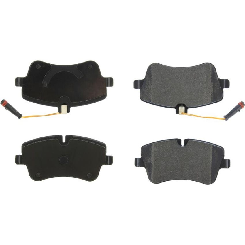 CENTRIC PARTS 104.08721 Posi Quiet Semi-Metallic Brake Pads with Hardware