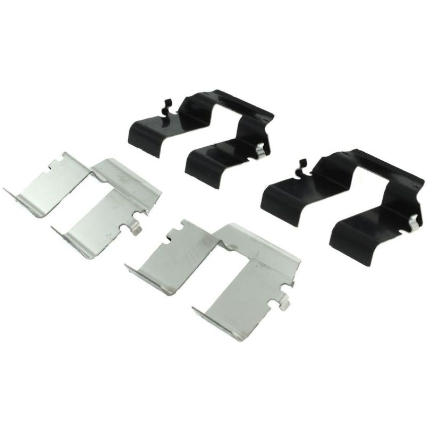 CENTRIC PARTS 104.08770 Posi Quiet Semi-Metallic Brake Pads with Hardware
