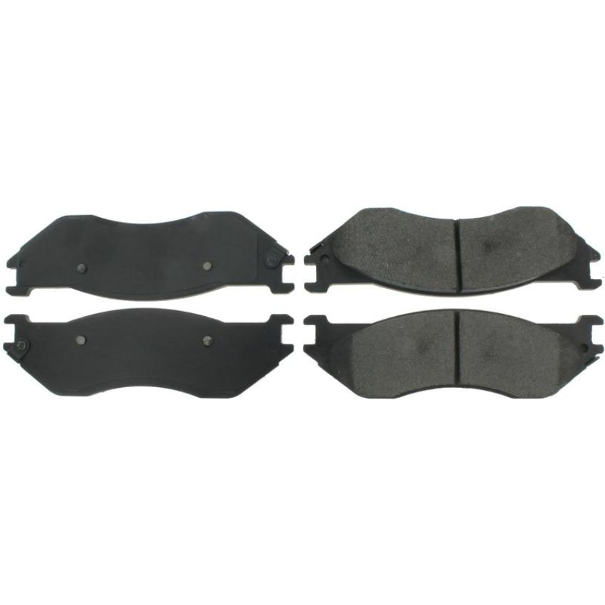 CENTRIC PARTS 104.08970 Posi Quiet Semi-Metallic Brake Pads with Hardware