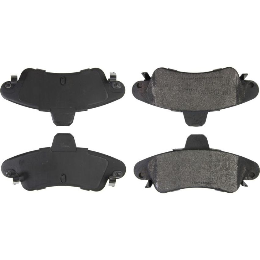 CENTRIC PARTS 104.08991 Posi Quiet Semi-Metallic Brake Pads with Hardware