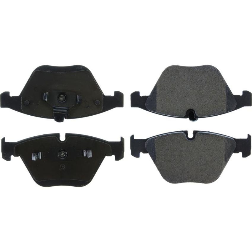 CENTRIC PARTS 104.09180 Posi Quiet Semi-Metallic Brake Pads with Hardware