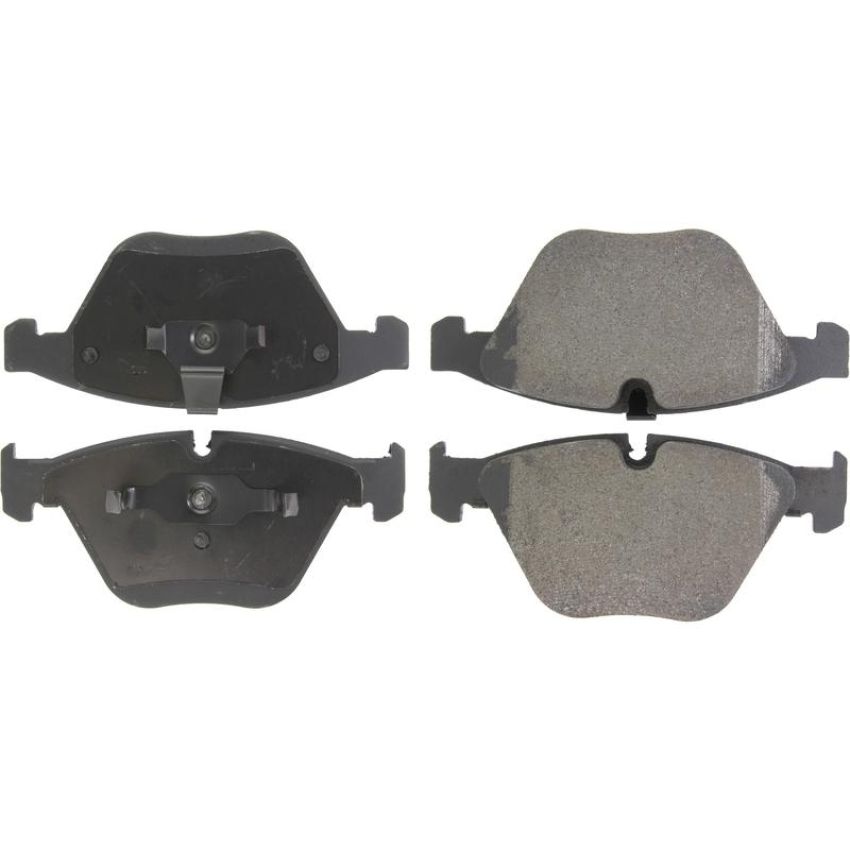 CENTRIC PARTS 104.09181 Posi Quiet Semi-Metallic Brake Pads with Hardware