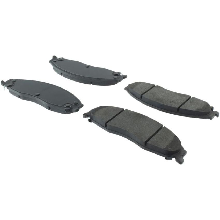 CENTRIC PARTS 104.09210 Posi Quiet Semi-Metallic Brake Pads with Hardware