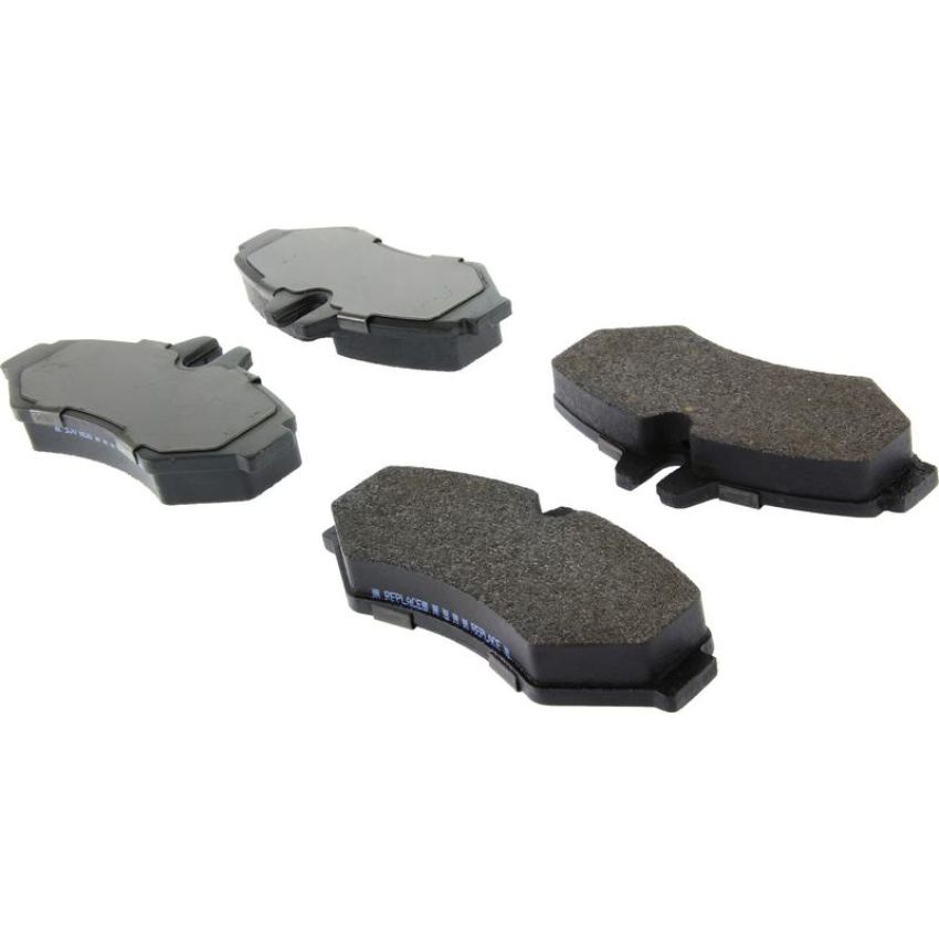 CENTRIC PARTS 104.09280 Posi Quiet Semi-Metallic Brake Pads with Hardware